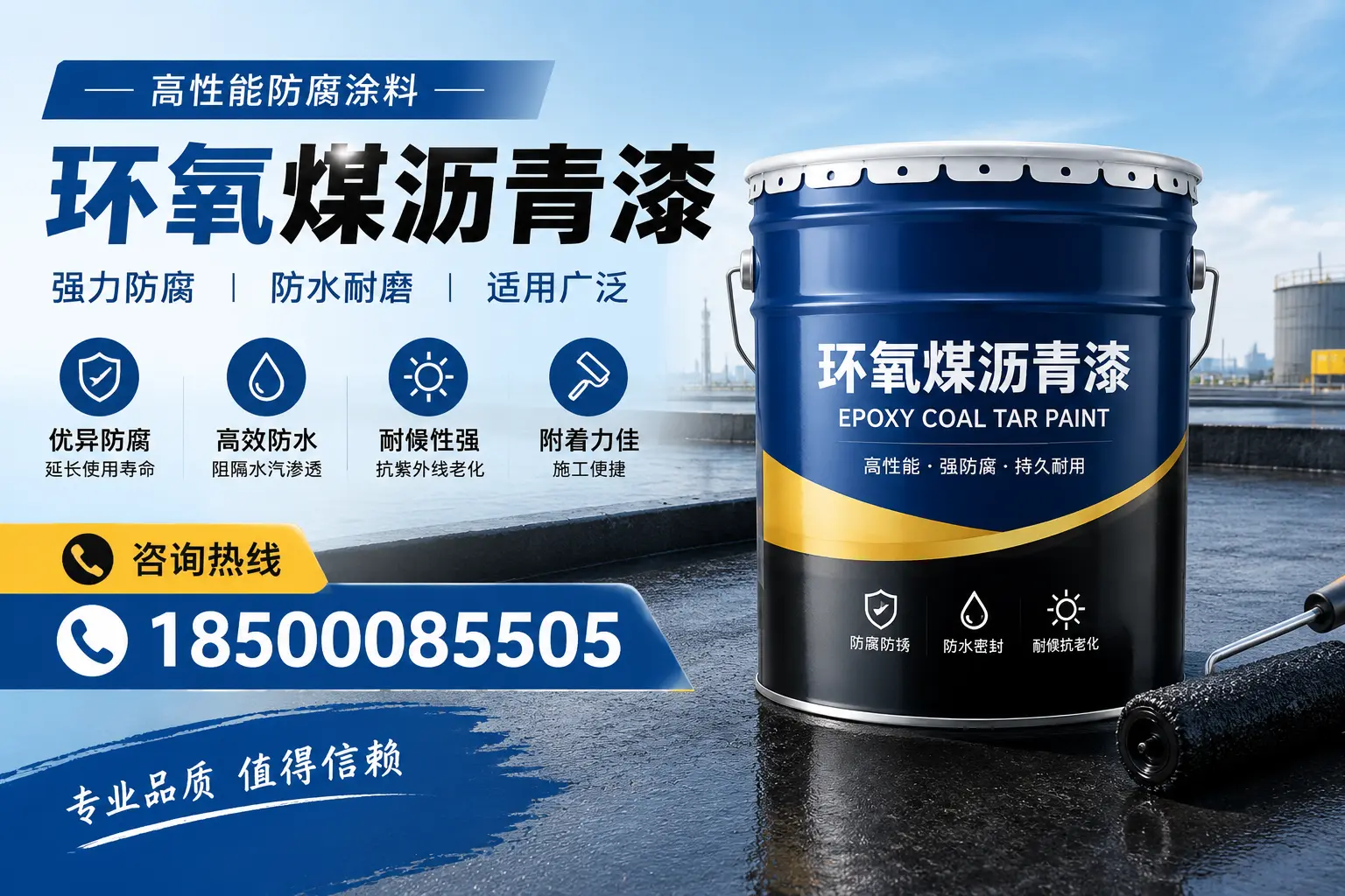 环氧煤沥青漆的主要成分与功能，柳州用户深度了解